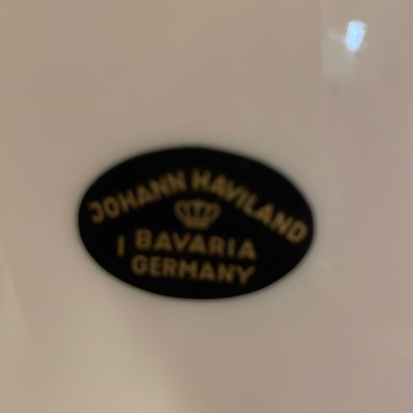 VTG- Johann Haviland Bavaria Rhineland 4 Wide Rimmed Soup Bowls - Picture 6 of 10